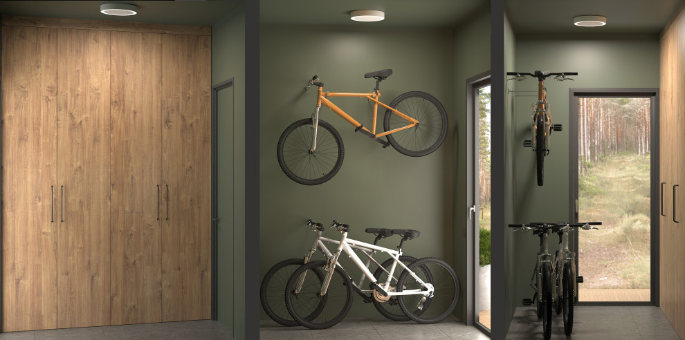 Дом с верандой и баней