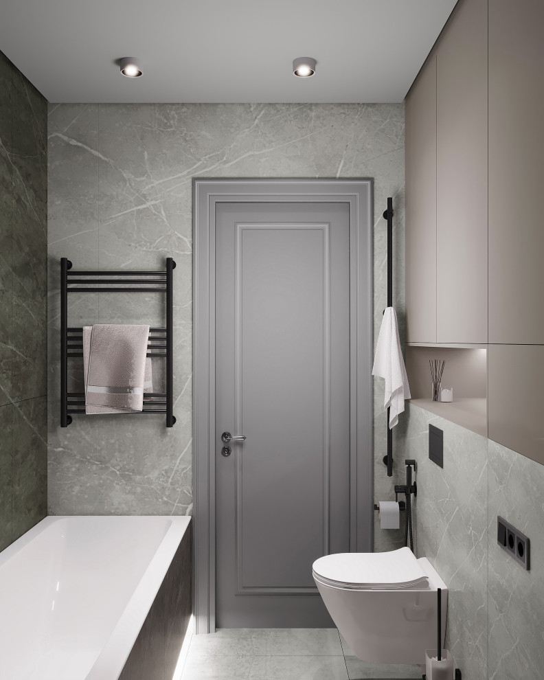 Дизайн интерьера квартиры с открытой террасой в жилом комплексе "Тармо"