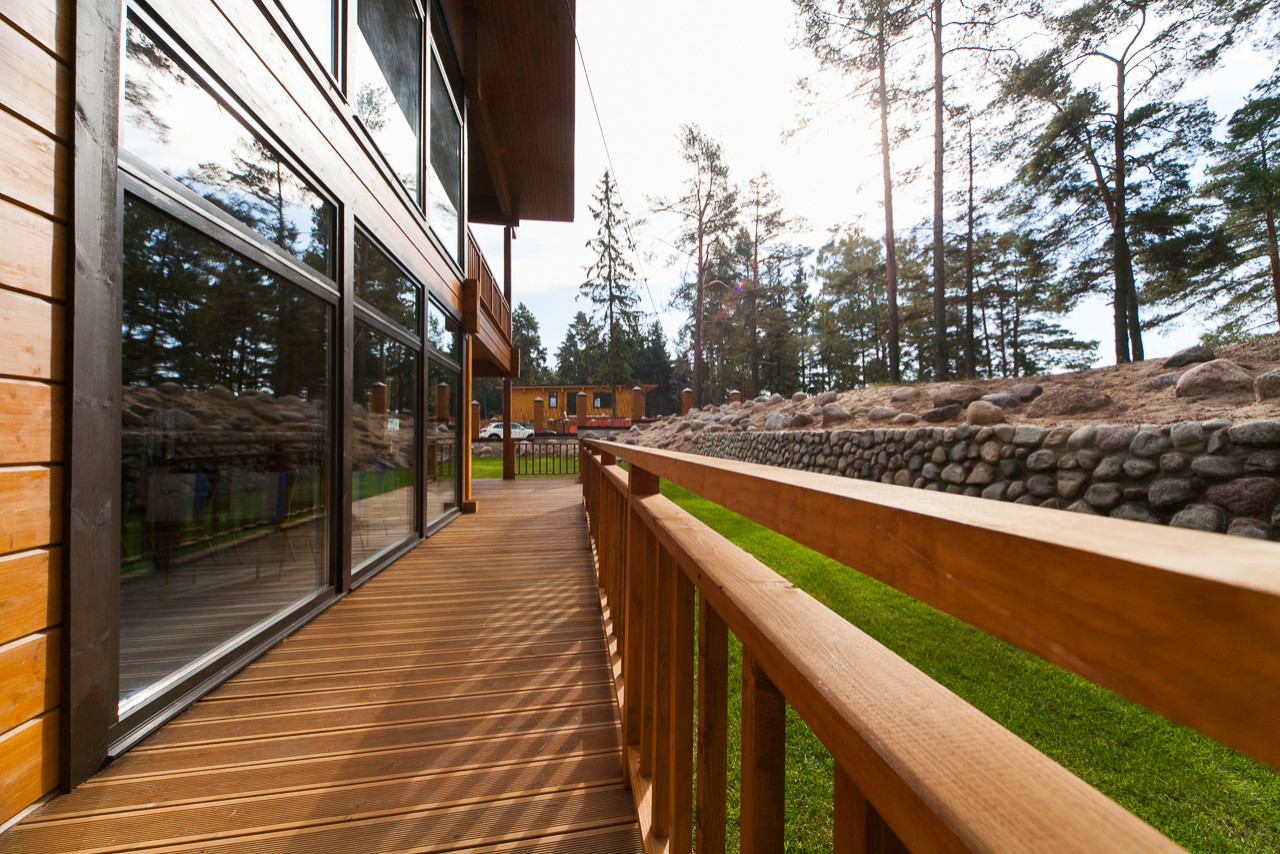 Реализация ландшафтного проекта благоустройства поселка