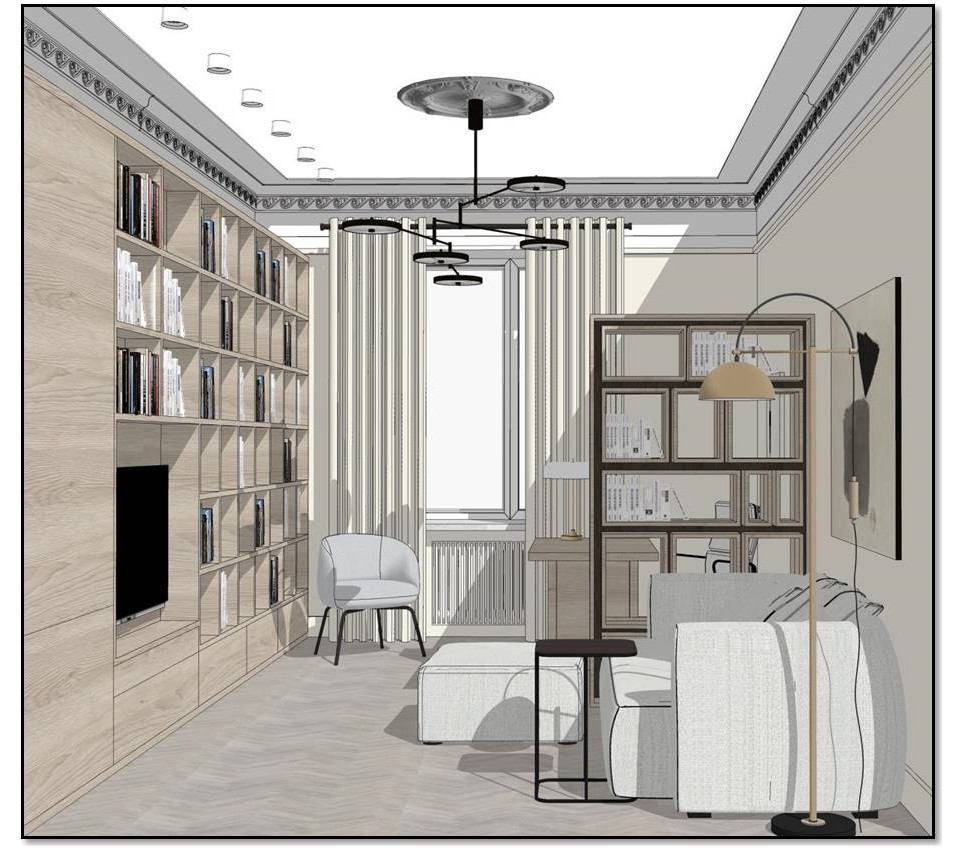 Обложка проекта: Высотка на Котельнической набережной