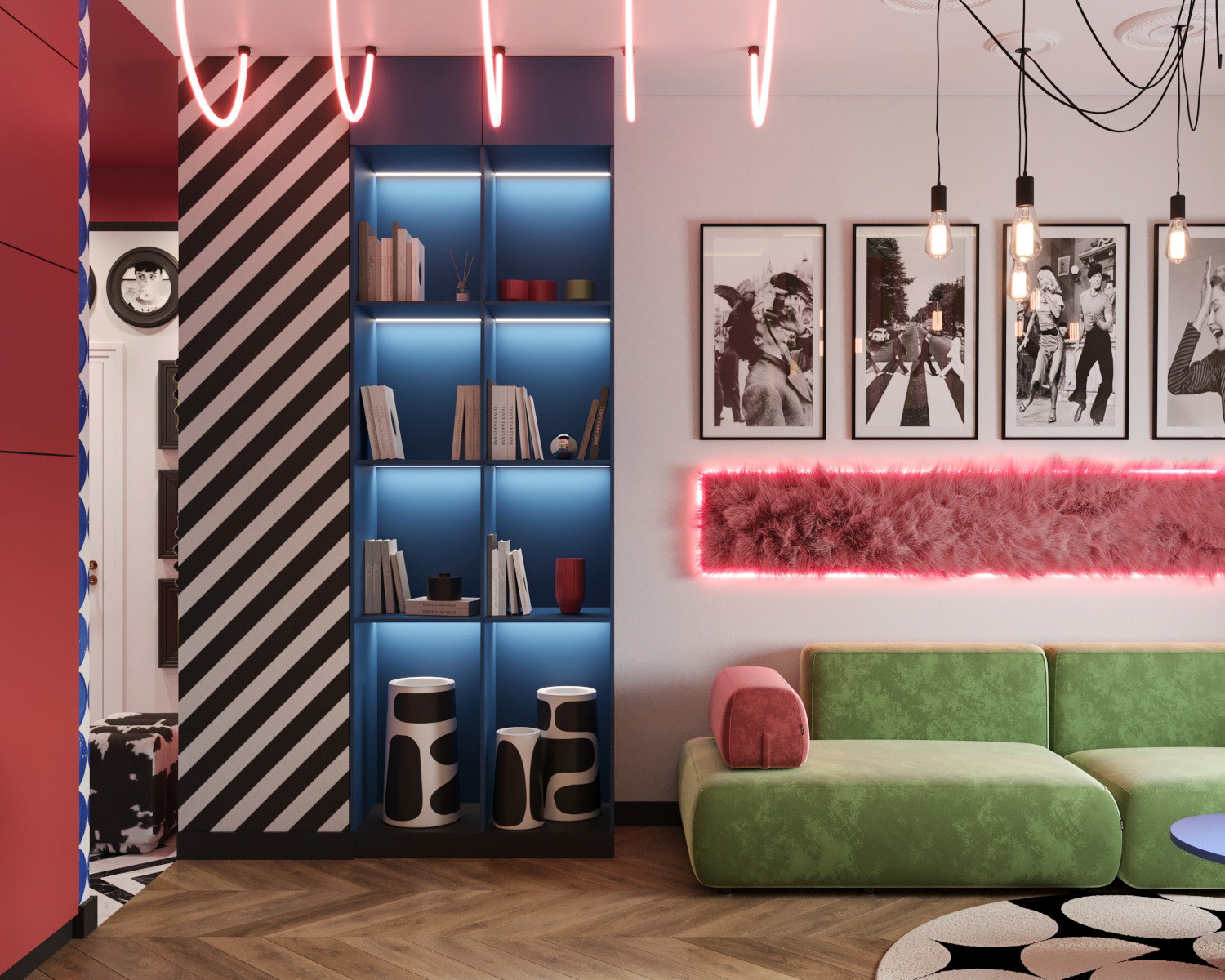12. Art home. Кухня-гостиная