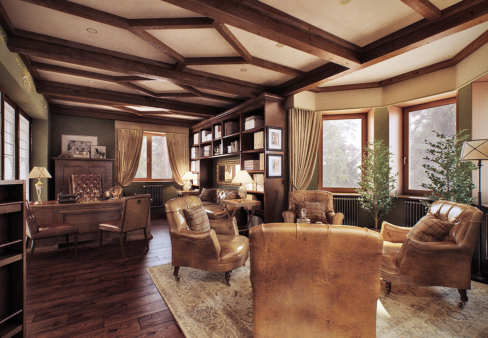 Коттедж в стиле Тюдоров и Якова