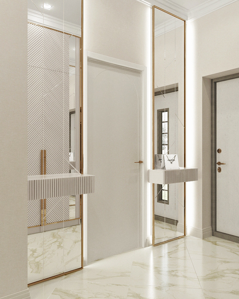 Обложка проекта: Двухэтажный дом в современной классике