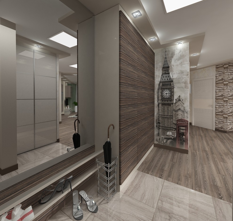 Холл квартиры в Воронеже, ЖК Сердце города