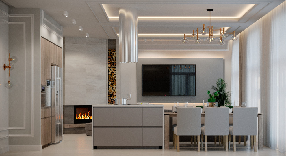 Кухня-гостиная