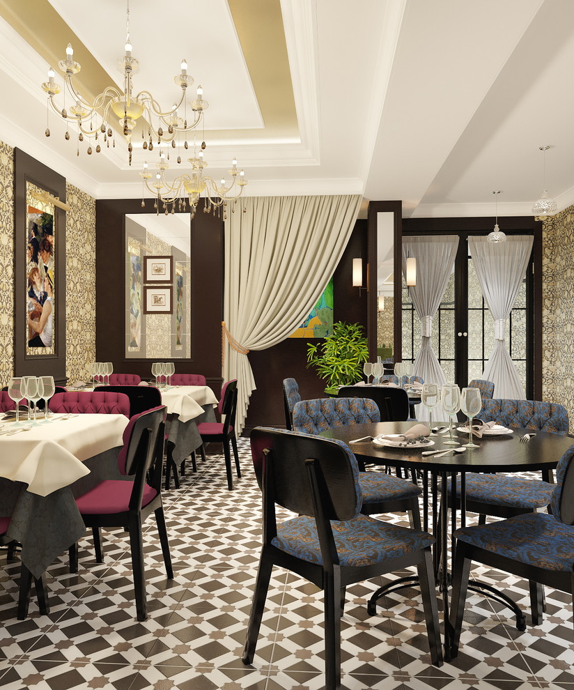 Обложка проекта: Отель на ул. Театральная. Ресторан