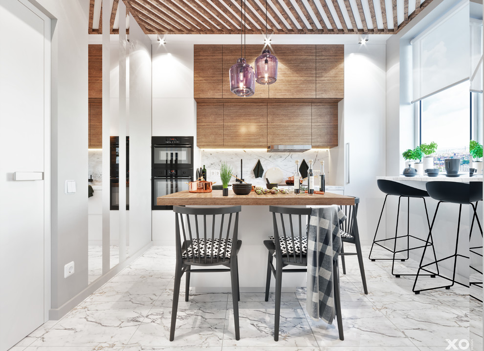 Eco-minimalism in 104 m2