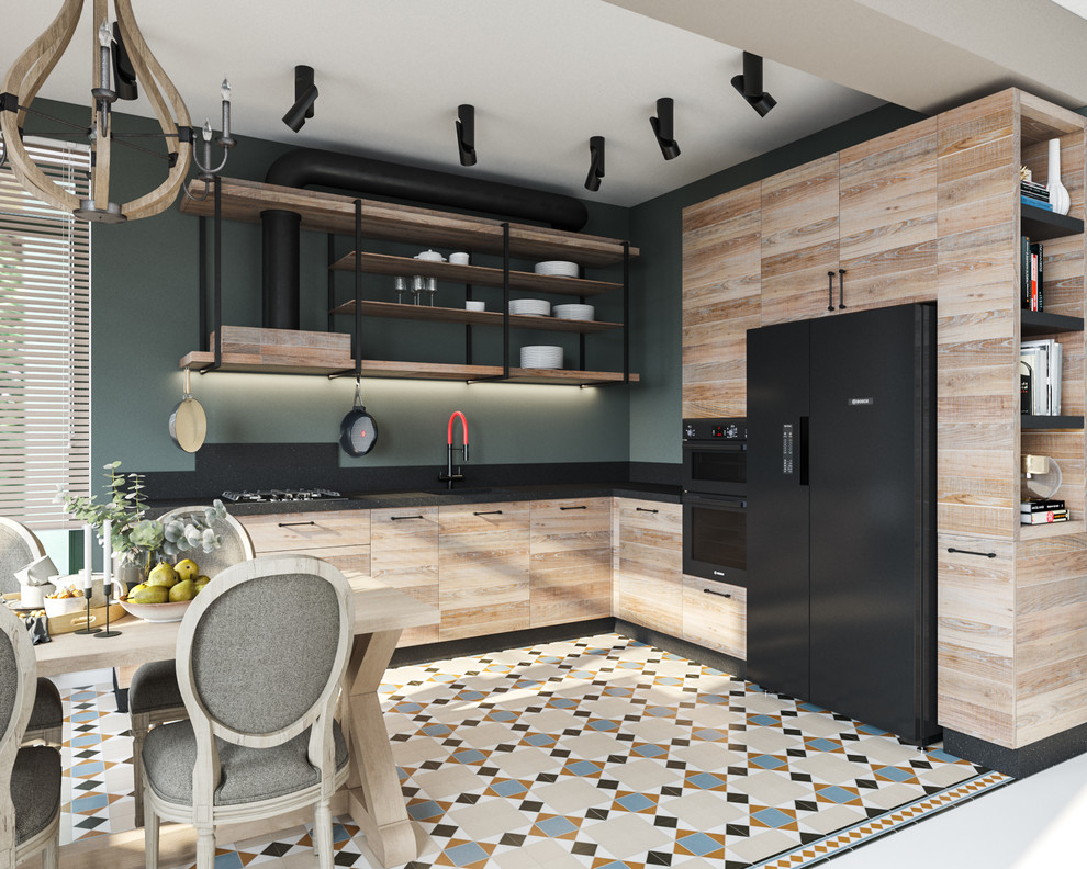 Обложка проекта: Кухня в загородном доме