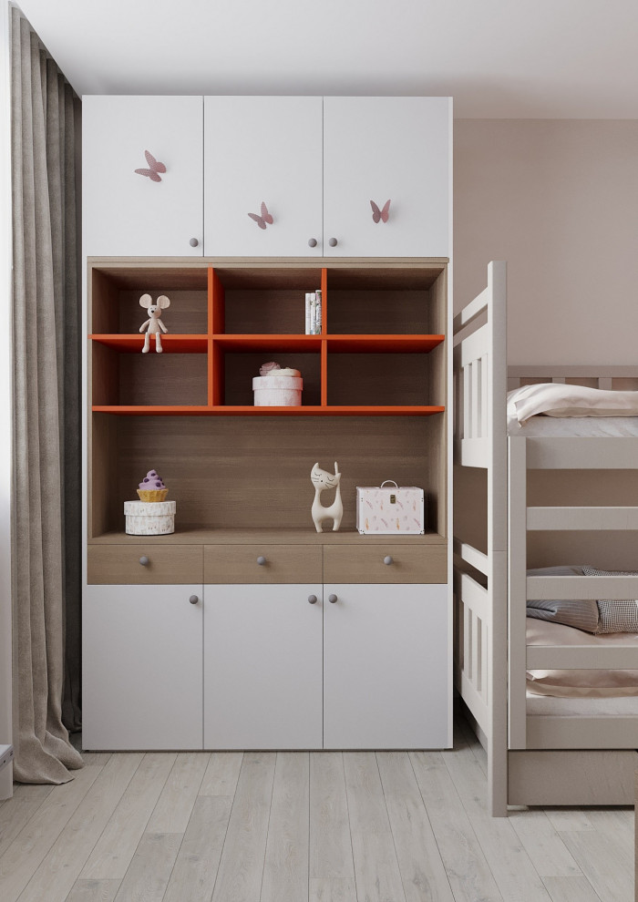 Дизайн детской для девочек