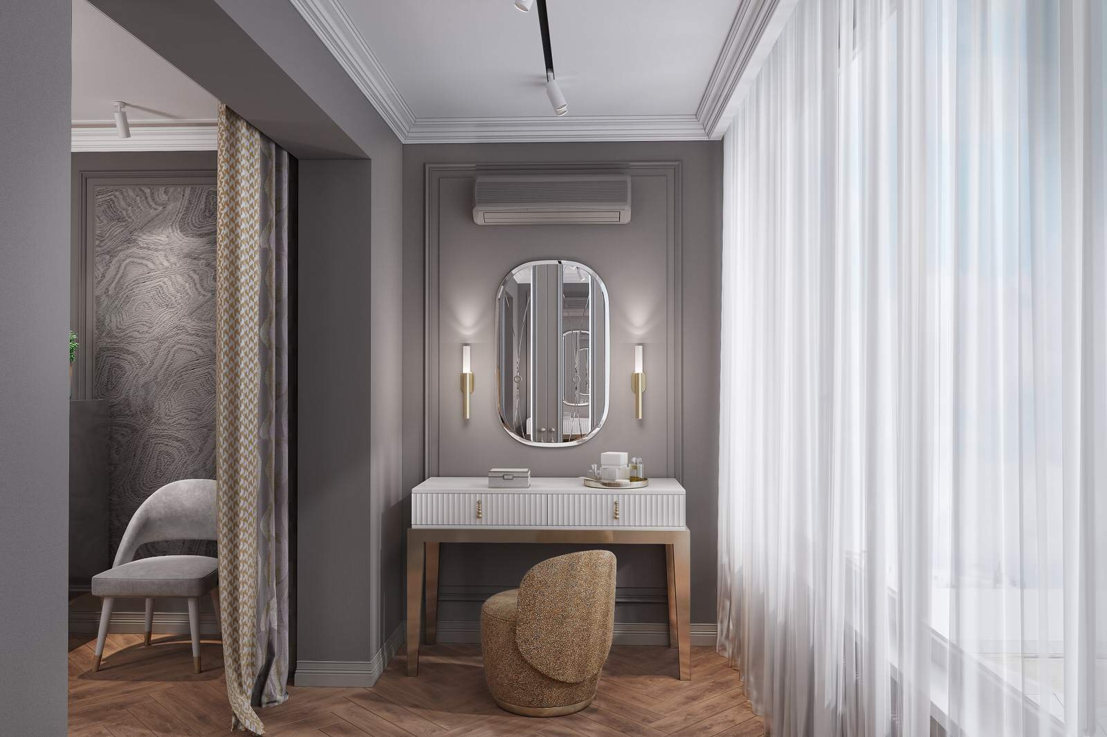 Квартира в ЖК Тургенев, спальня