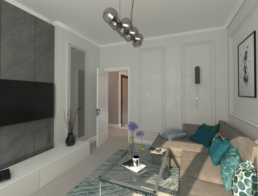 Трёхкомнатная квартира для молодой семьи с ребёнком.3 варианта.