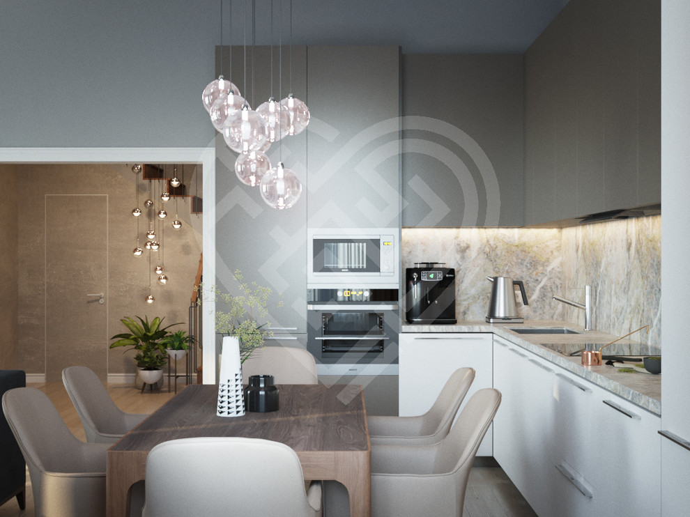 Дизайн интерьера загородного дома в Сходне