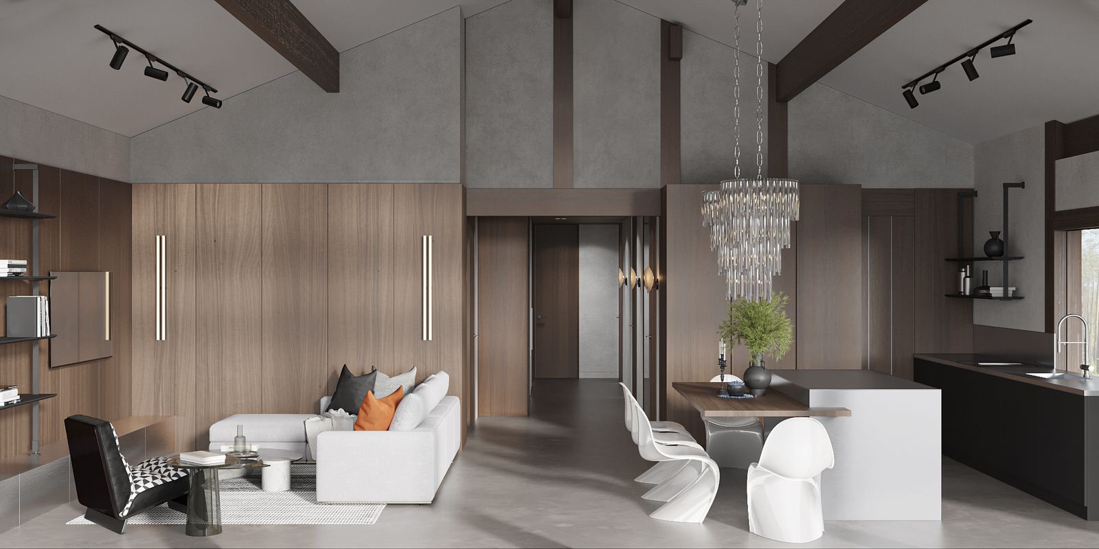 Кухня гостиная