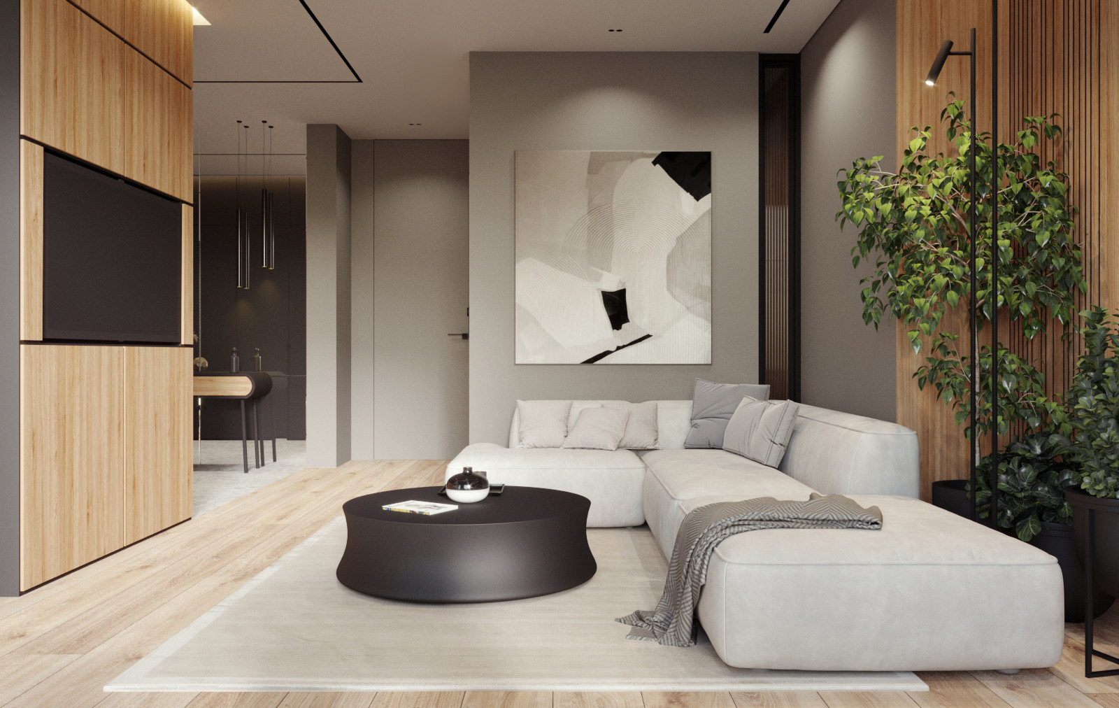 Обложка проекта: Функциональная двухкомнатная квартира