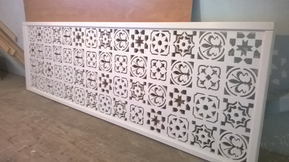 Перегородка резная из МДФ. Ажурная.