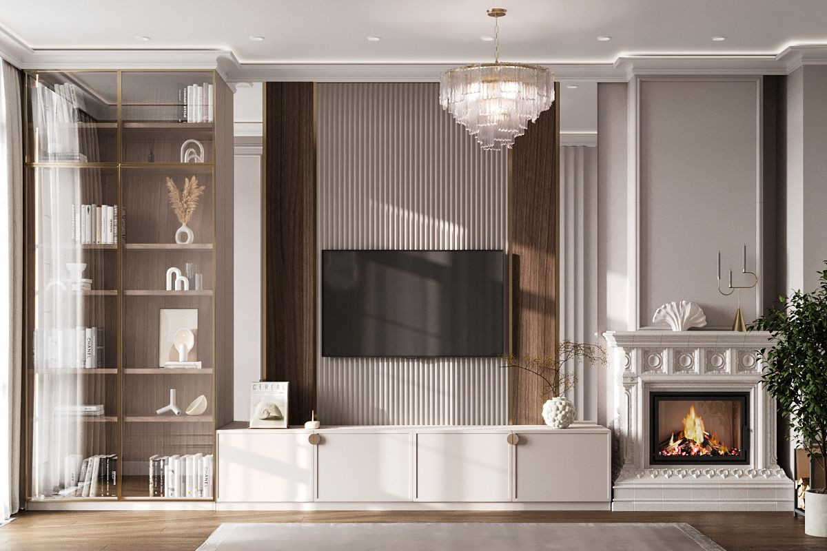 Стиль лесной тишины и мягких контрастов в загородном коттедже