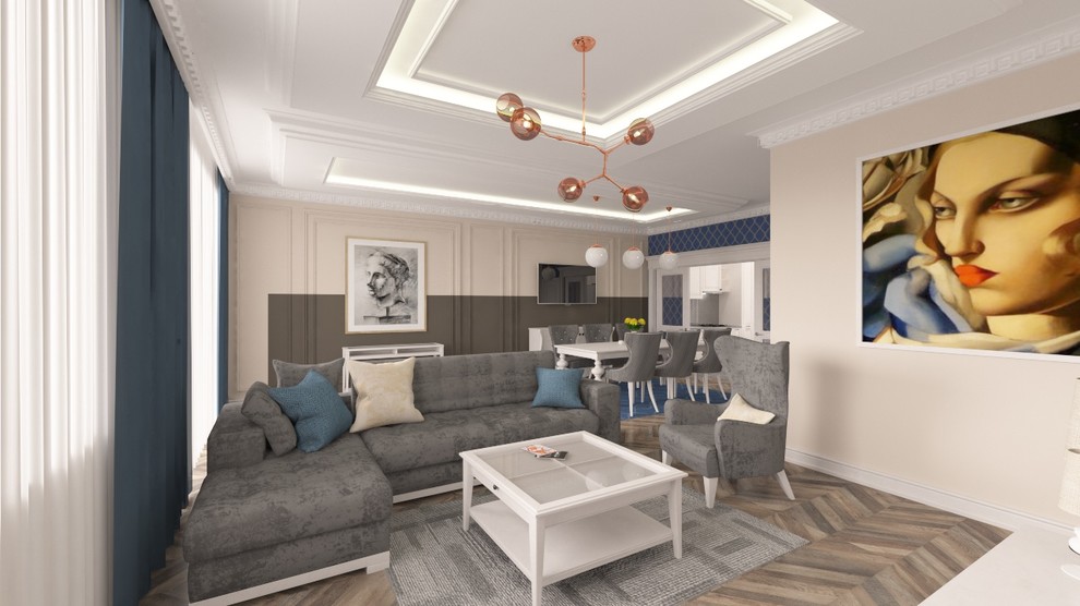 Обложка проекта: Интерьер для таунхауса