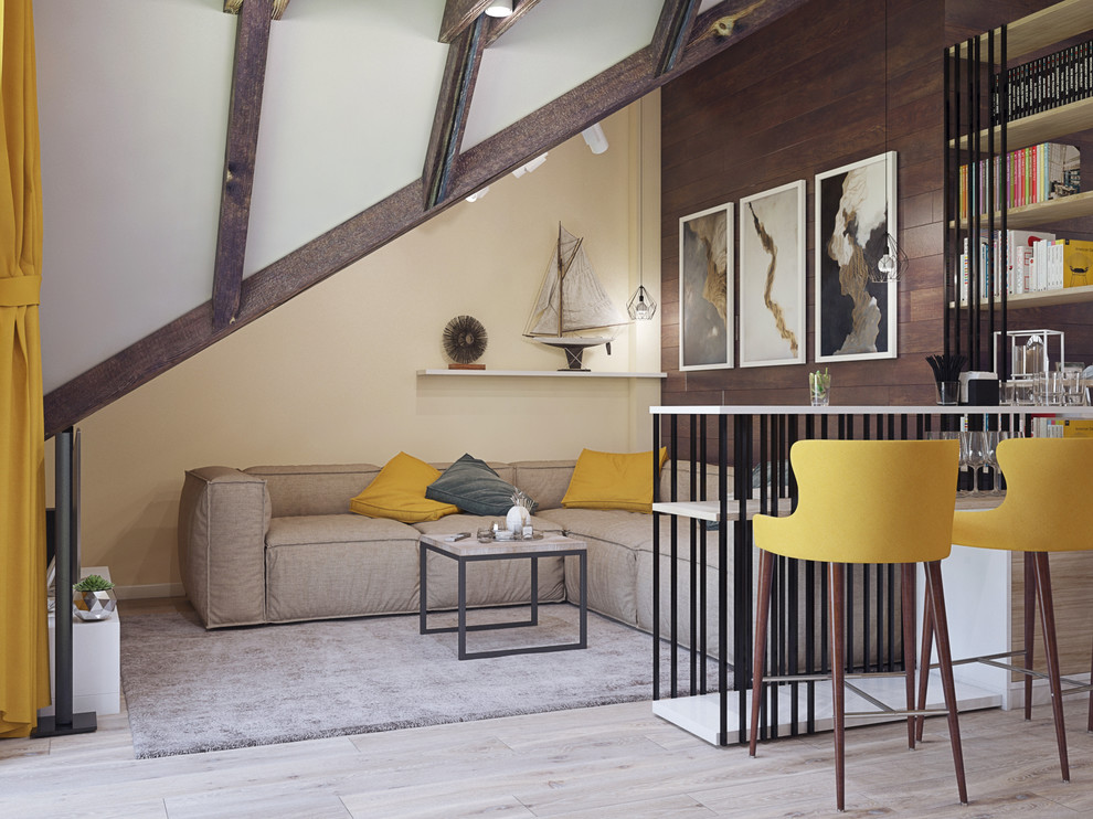 КП «КЕМБРИДЖ», 196М2. ПОЗИТИВНЫЙ LOFT