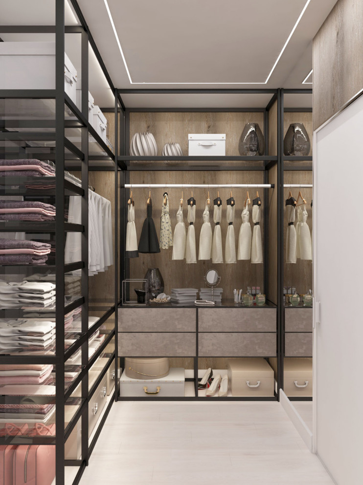 Стеклянная гардеробная