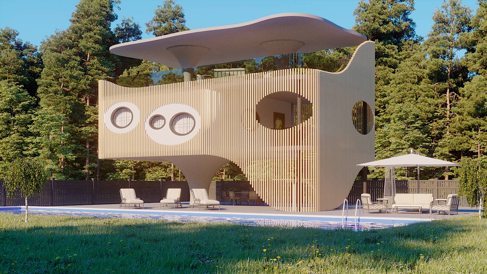 Павильон для отдыха