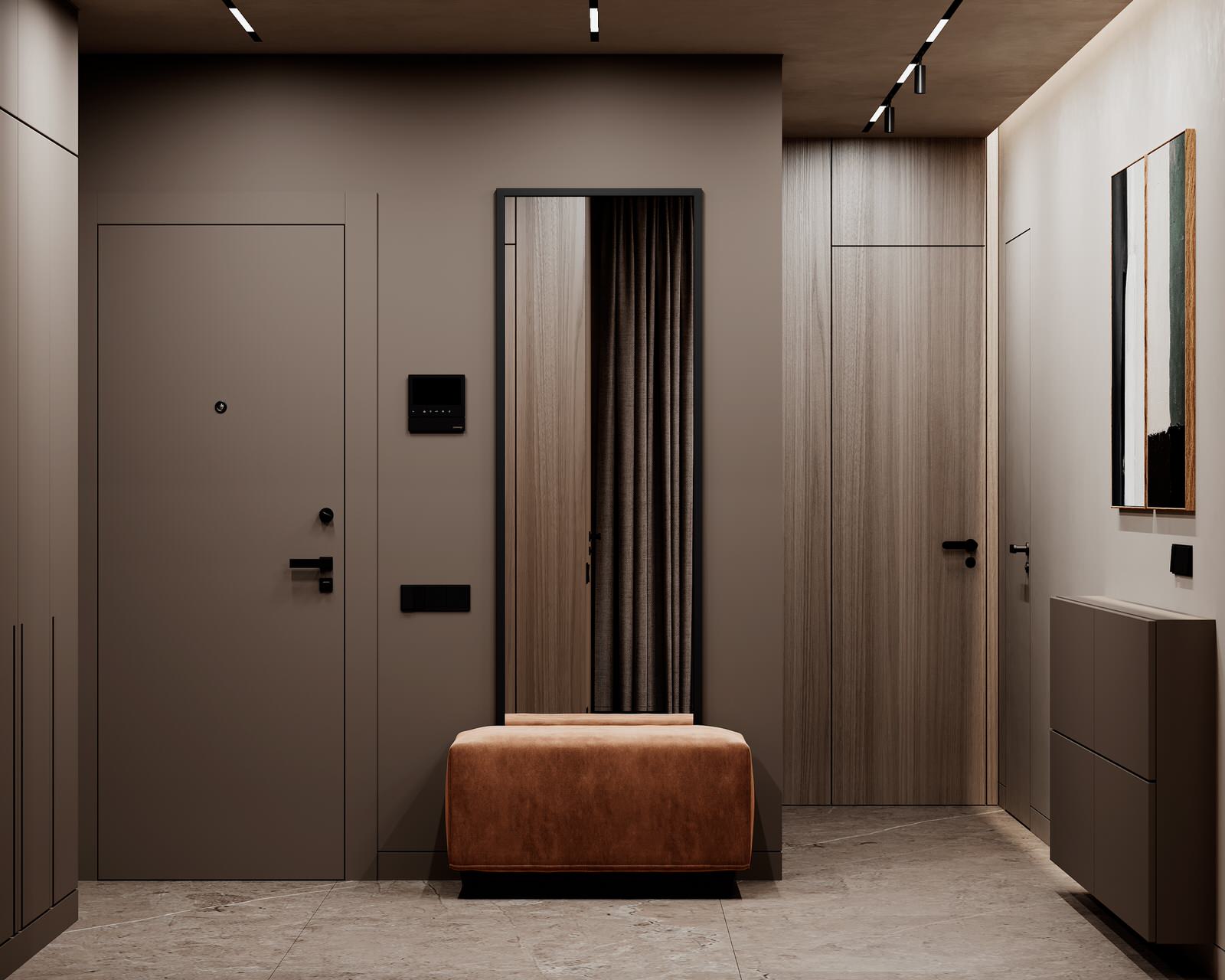 Проект оформления интерьера квартиры 100 кв.м.