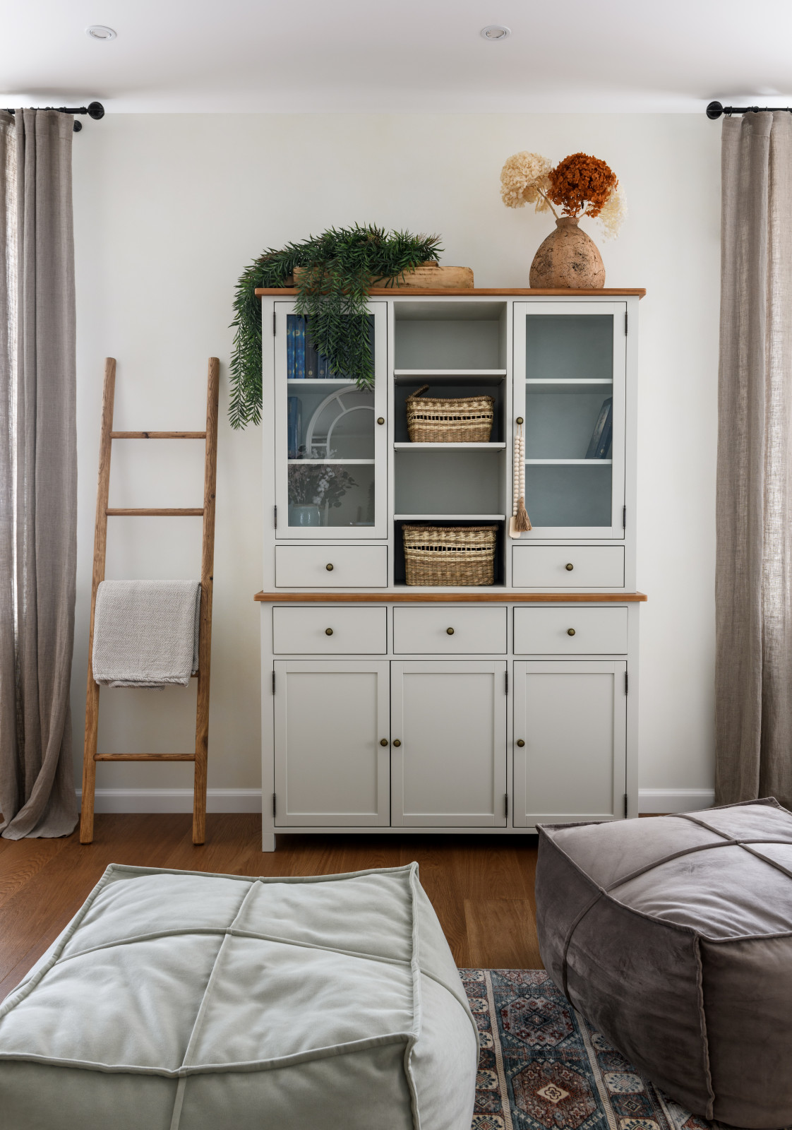 Деревенский сканди в городской квартире