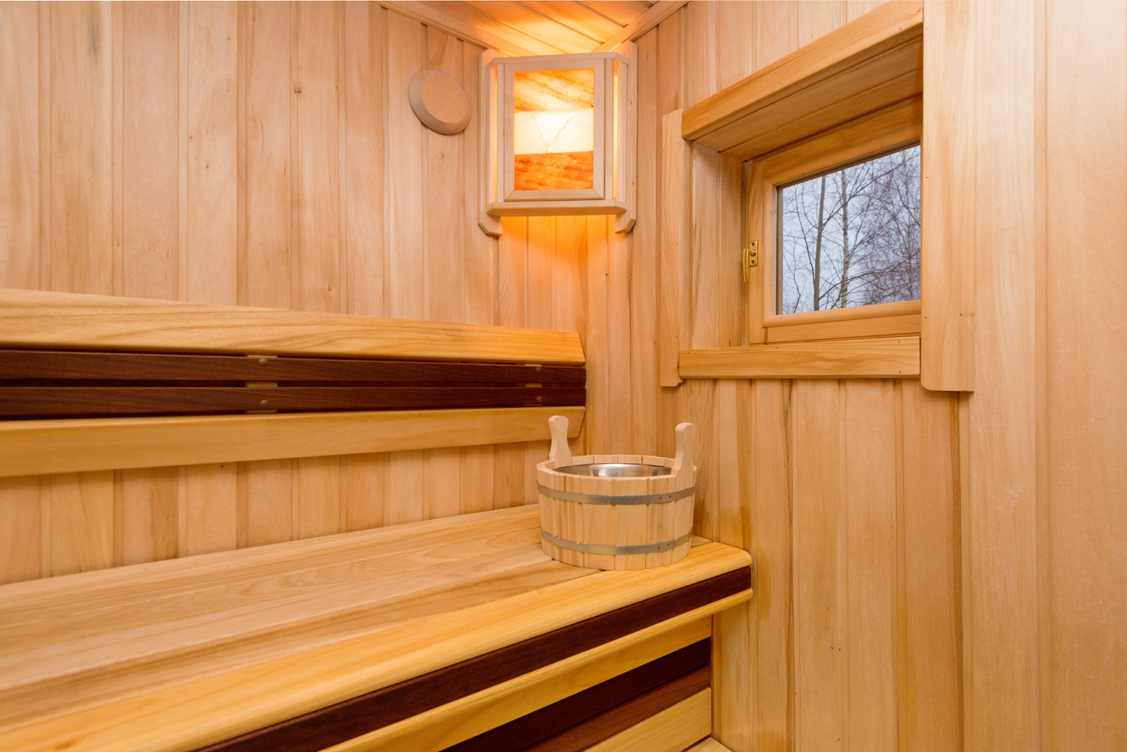 Баня из оцилидрованного бревна "Супонево"