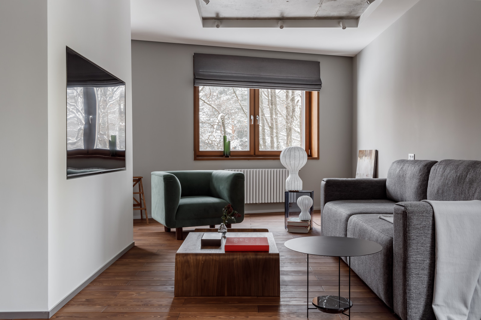 Houzz тур: Квартира в Подмосковье — с семиметровой библиотекой