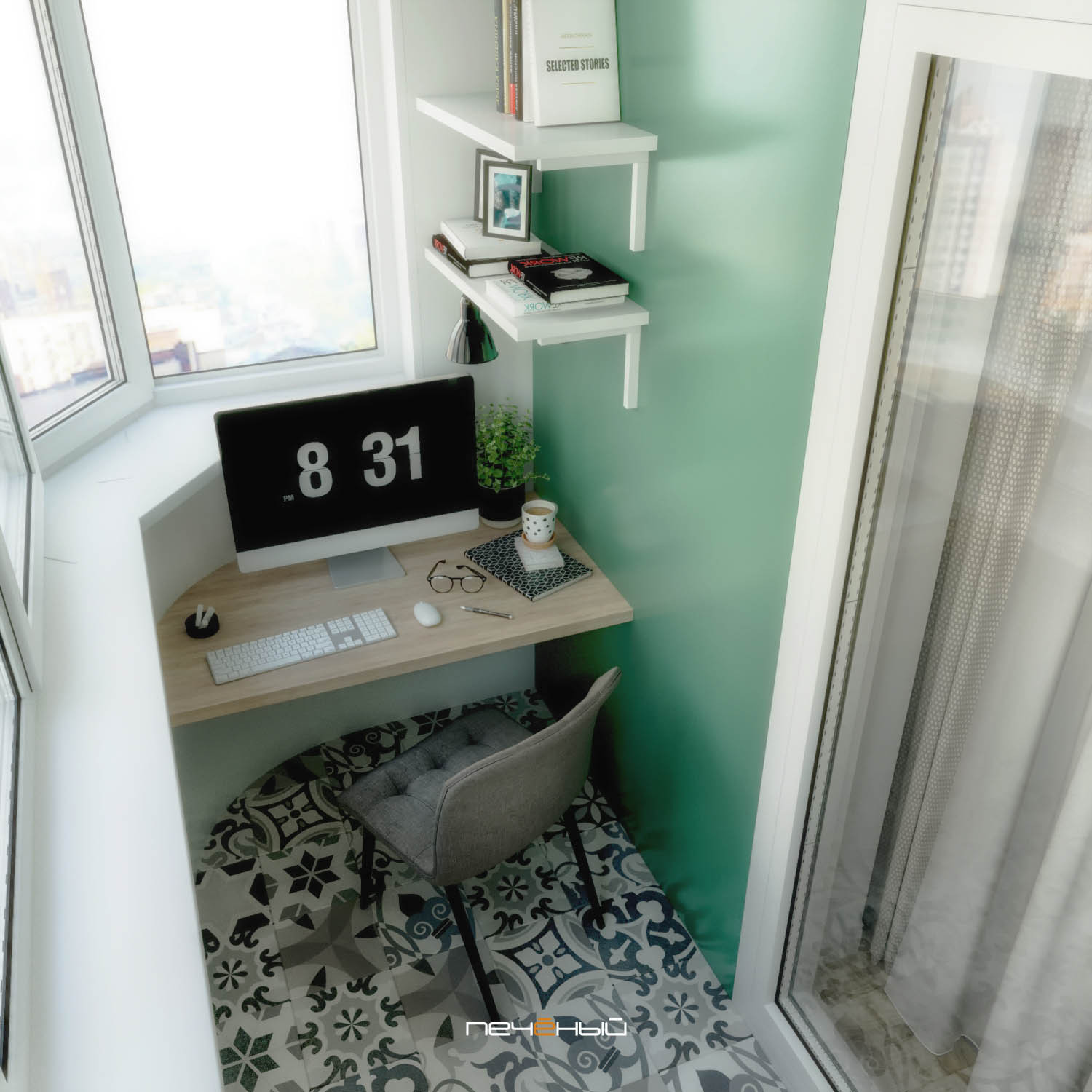 Однушка для пары с младенцем