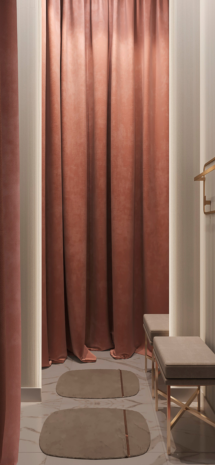 Дизайн проект магазина  женского нижнего белья.