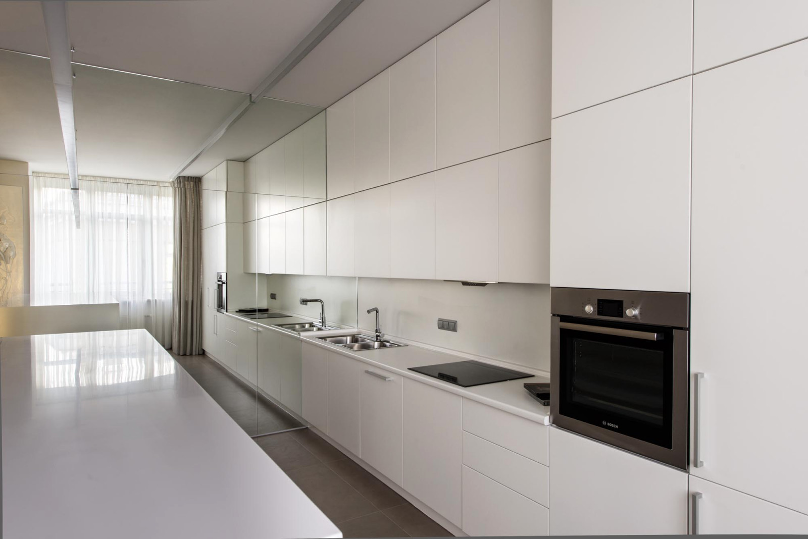 Интерьер квартиры в ЖК "Фурманный переулок, дом 8" 155 М2