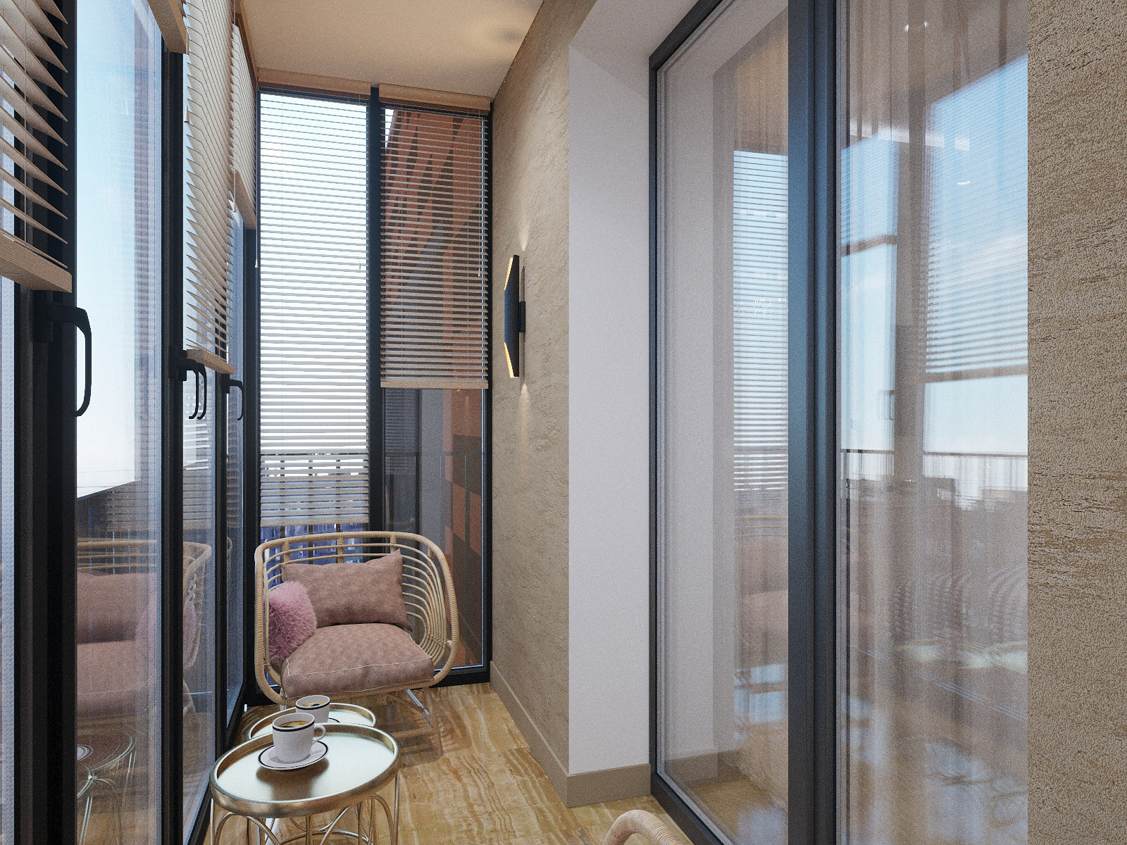 Проект двухуровневого пентхауса в ЖК "Парковый"