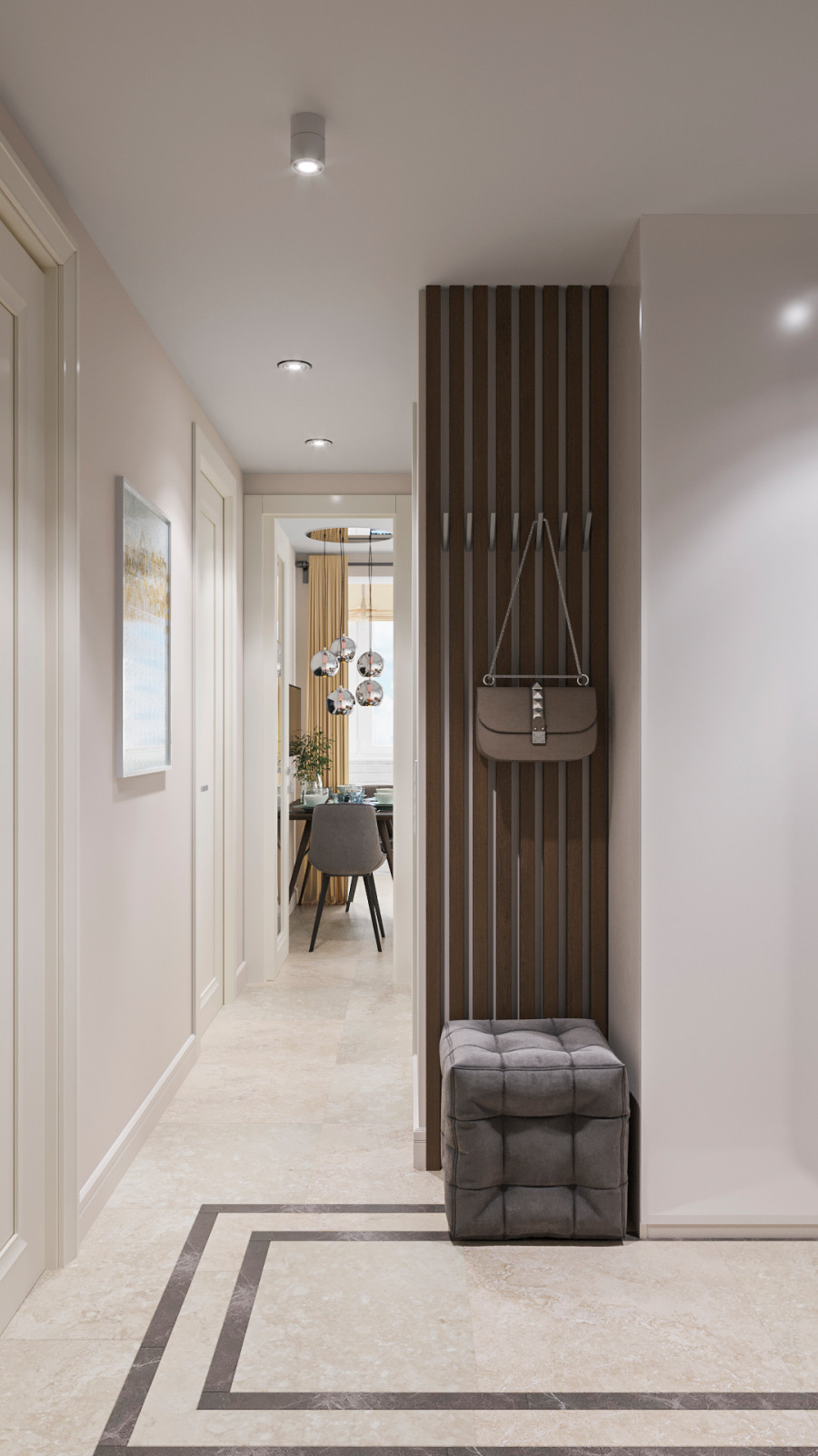 Технологичная квартира для молодой пары