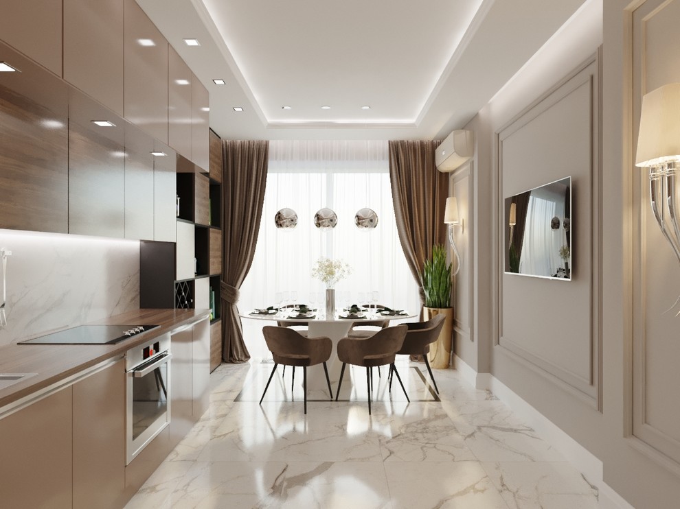 Дизайн-проект квартиры в современном стиле