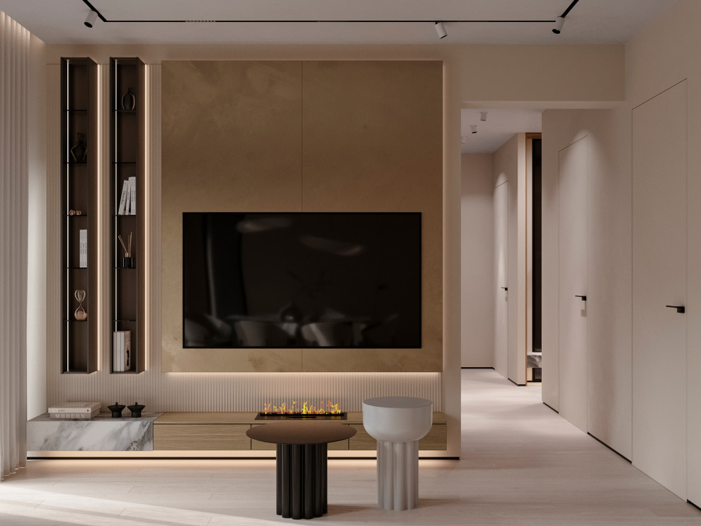 Гостиная. Апарт-комплекс Sky View