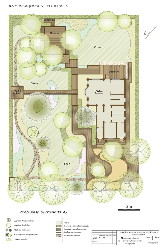 Ландшафтная архитектура. Проект