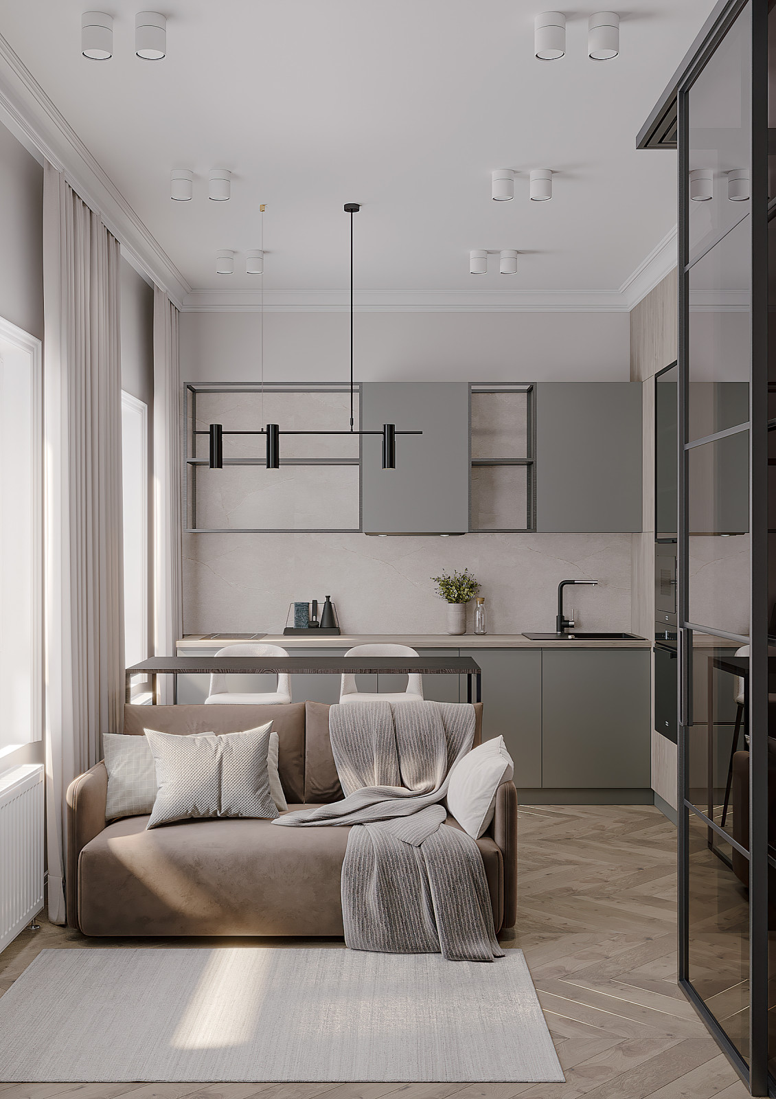 Студия в Москве