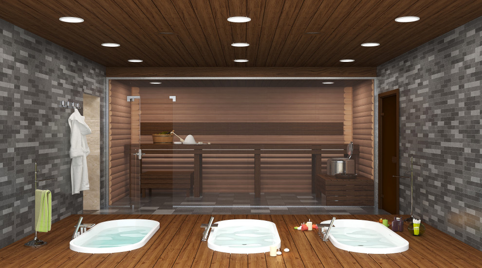 Дизайн интерьера деревянного дома