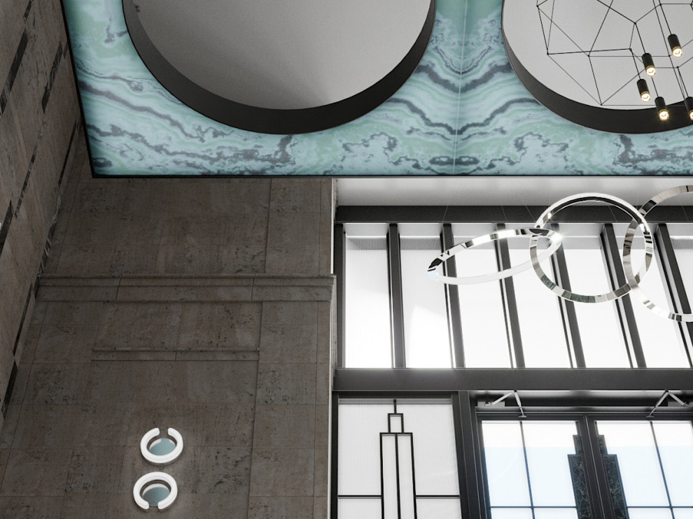 Обложка проекта: Зонна лобби гостиницы Графский причал