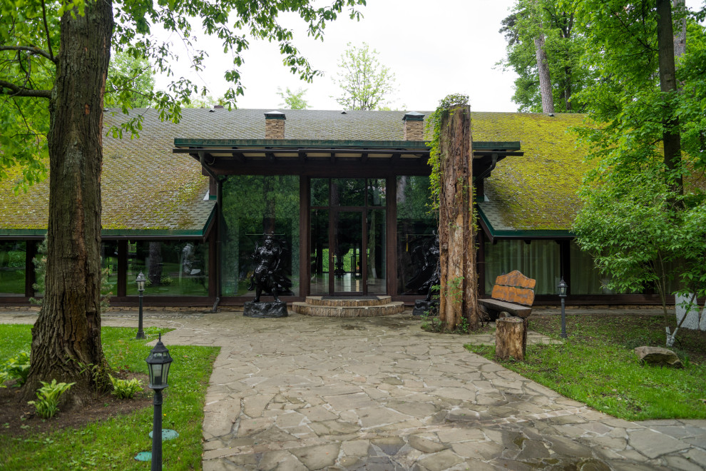 Интерьер и экстерьер загородного комплекса