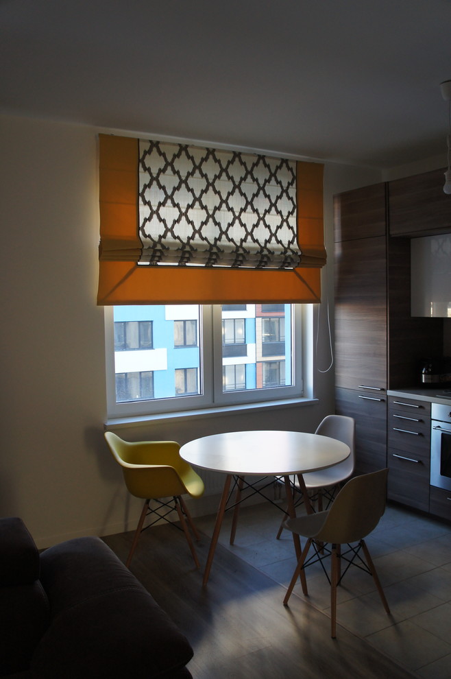 Гостиная в ЖК Микрогород в лесу