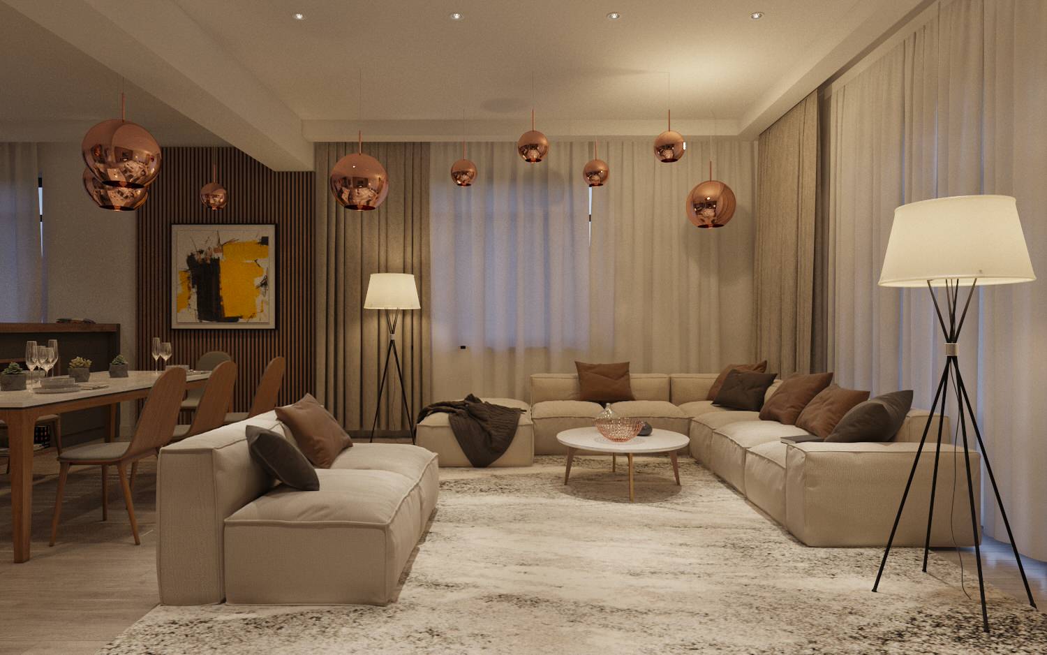 Дизайн интерьера частного дома