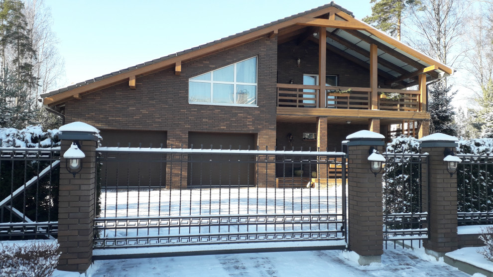 Проект дома в скандинавском стиле