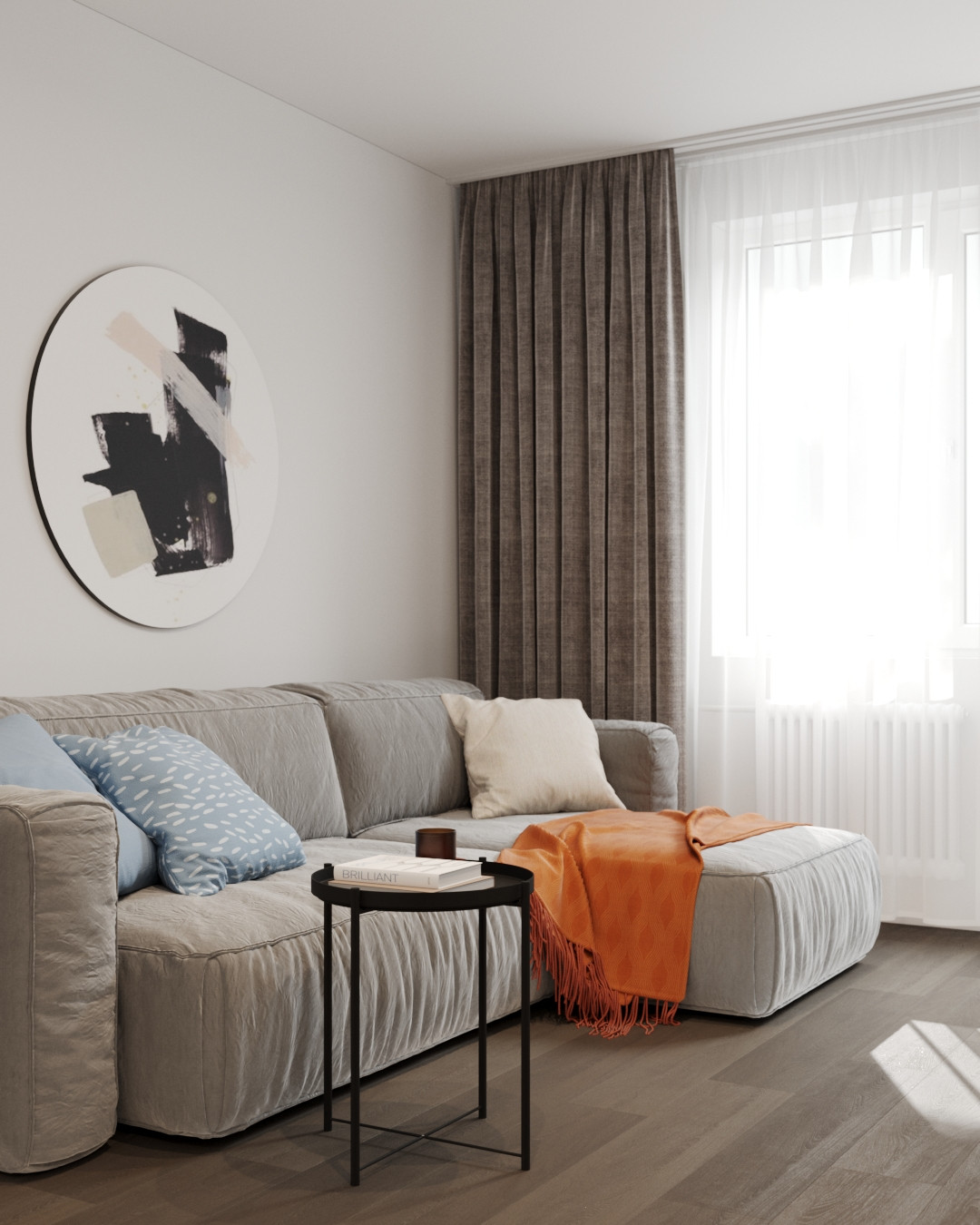 Дизайн-проект квартиры 65 кв.м.