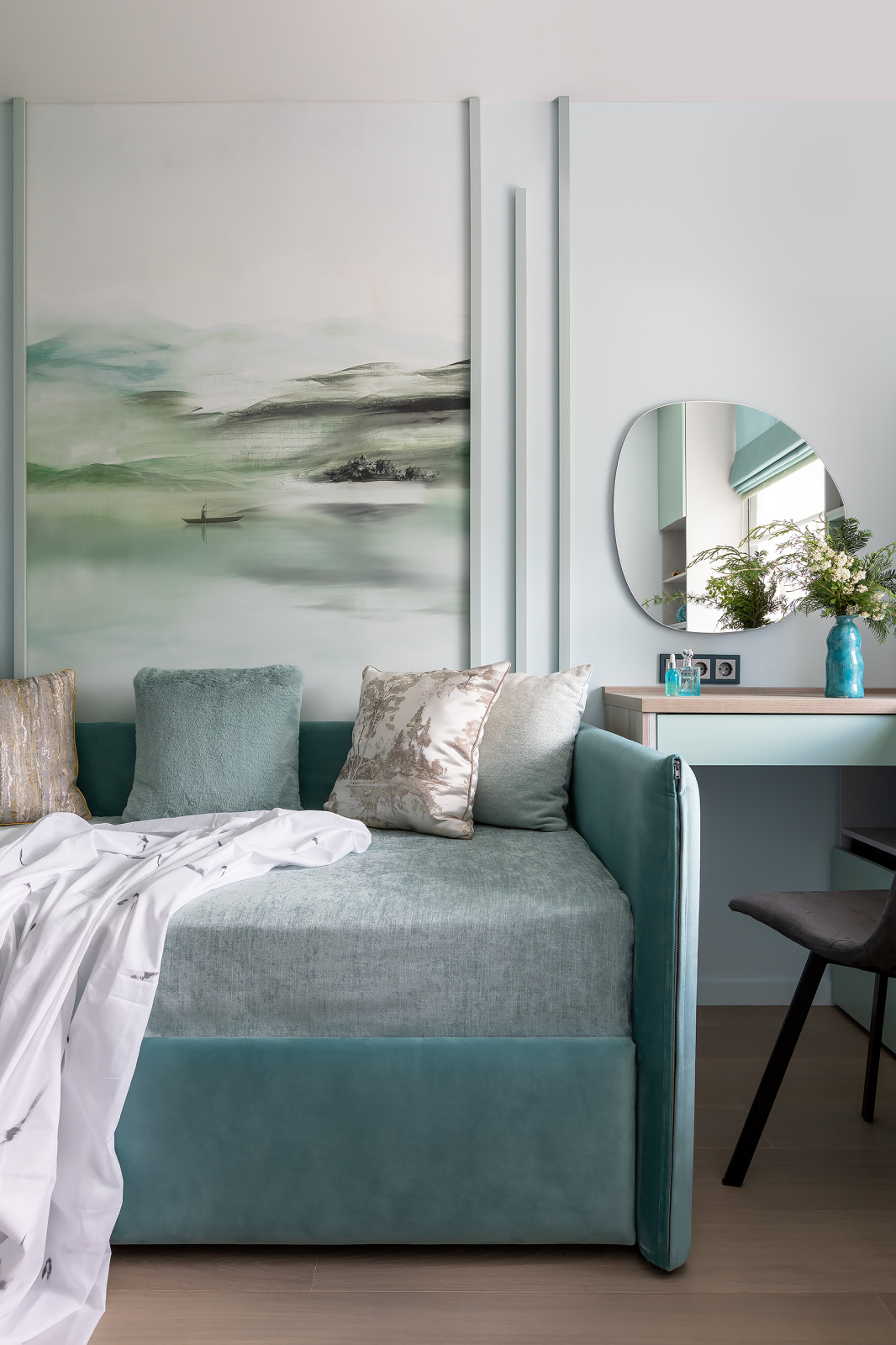 Квартира с яркими деталями и штрихами