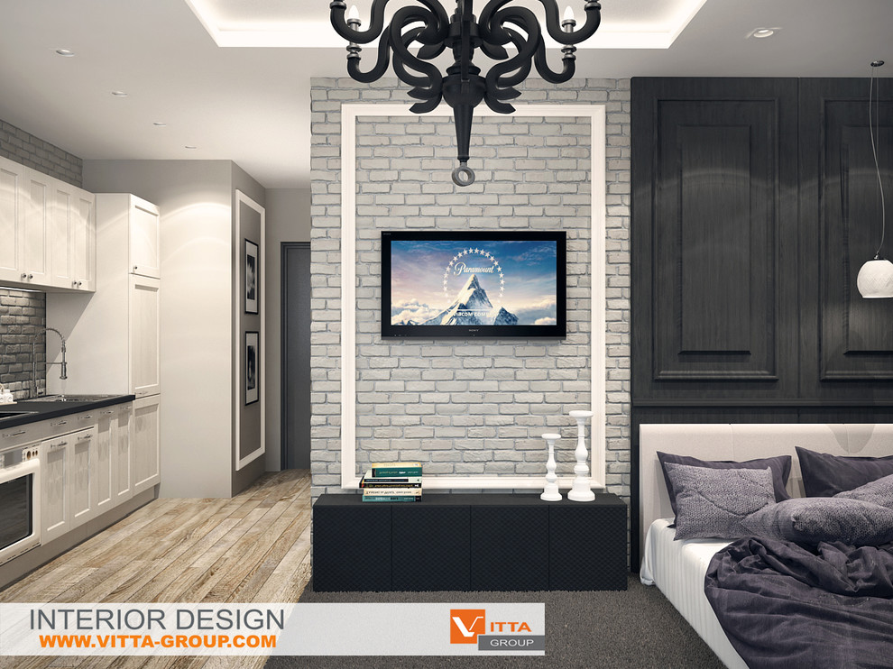 Moscow city: bedroom