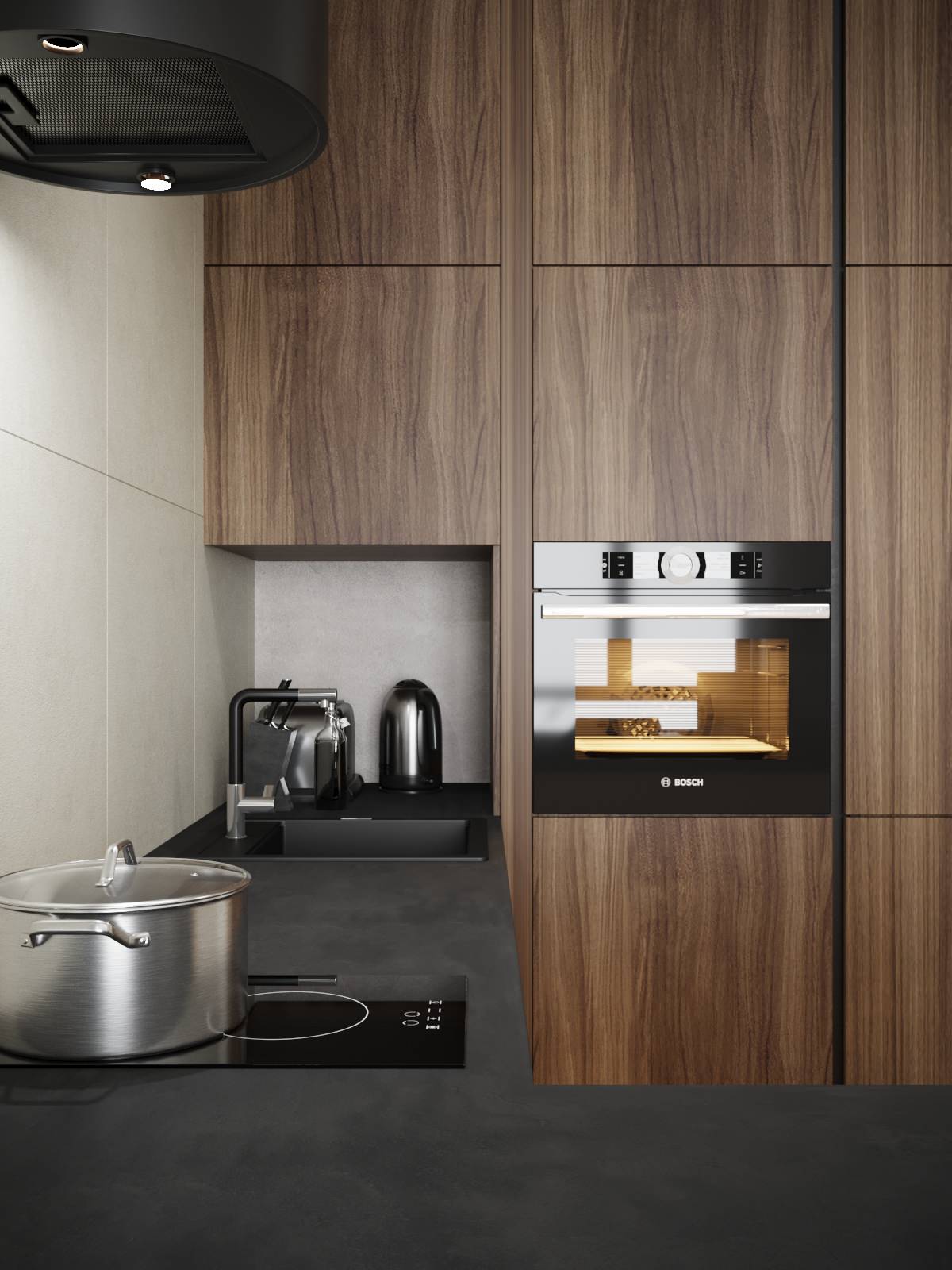 Квартира ещё одного холостяка в ЖК "Селигер сити" г. Москва