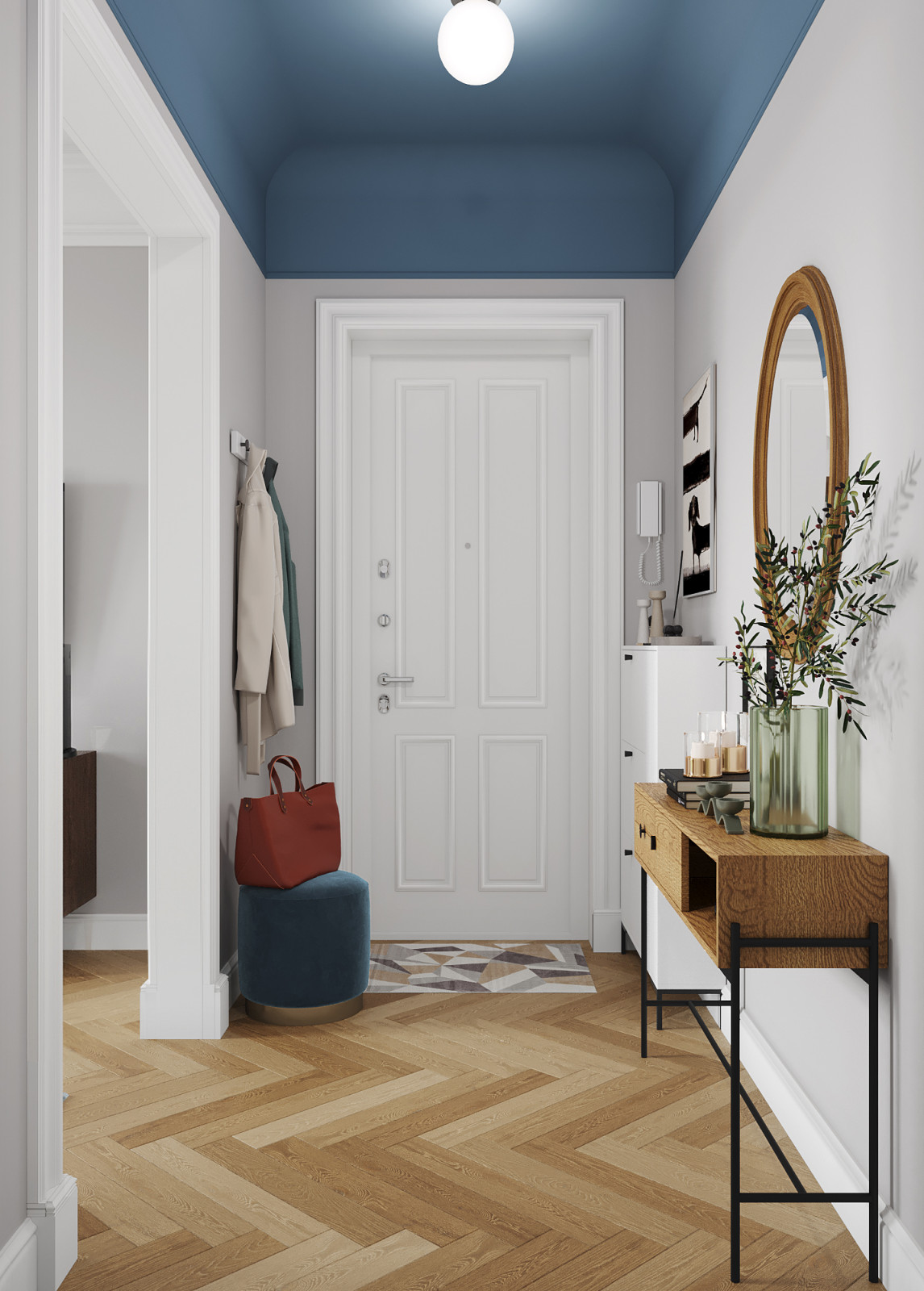 Обложка проекта: Квартира в скандинавском стиле в сталинке