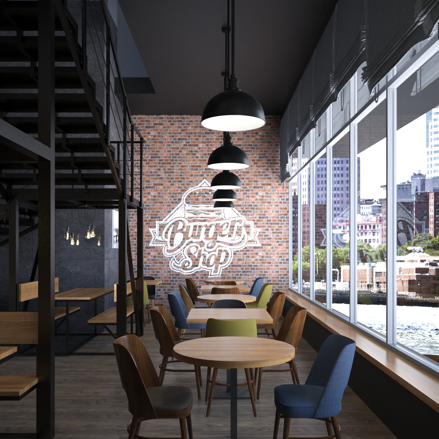 Кафе-бургерная в деловом комплексе «Основа центр»