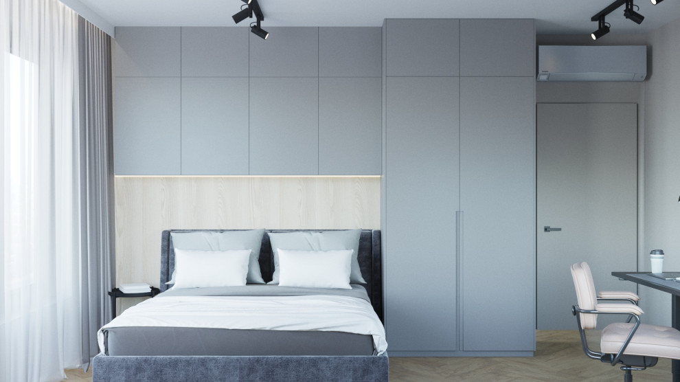 Строгая и лаконичная квартира в нейтральных тонах